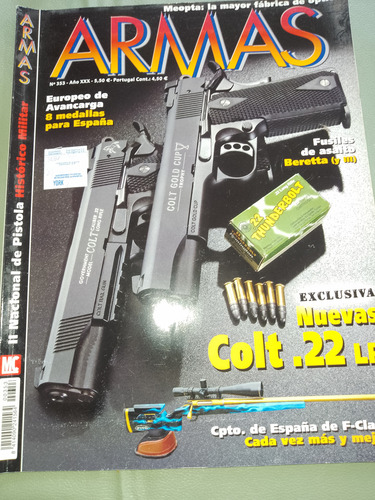 Lote De Revistas Portuguesa Armas 2009 Y 2012 (Usado)