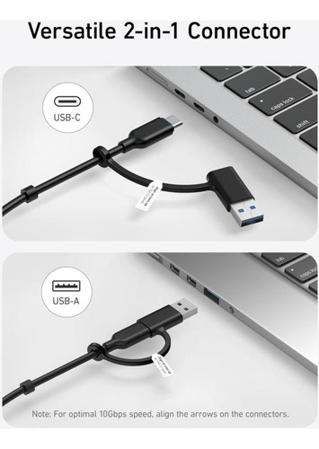 Anker Hub Usb-c 11 En 1, Concentrador De Datos 10 Gbps