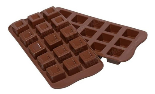 Molde De Chocolate Mini Cubos Chocolatería