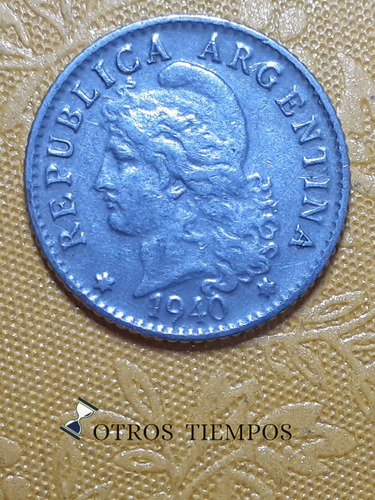 Moneda Argentina 5 Centavos 1940