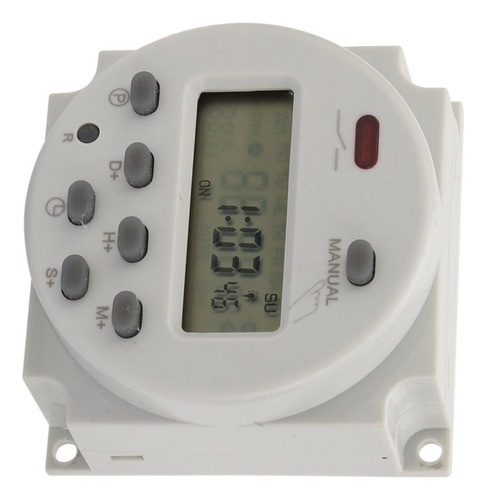 . Interruptor Temporizador Programable 7 Días 1s~168h 5va