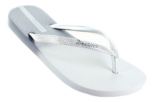 Imagen 1 de 8 de Ipanema Sandalia Pata De Gallo Plateado Para Mujer 79879