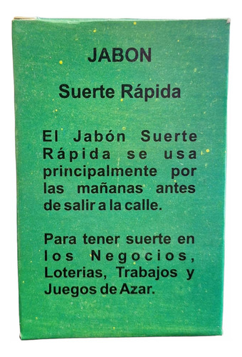 Jabón Doble Suerte, Acción Rápida Para Bendiciones ( 2 Pz)