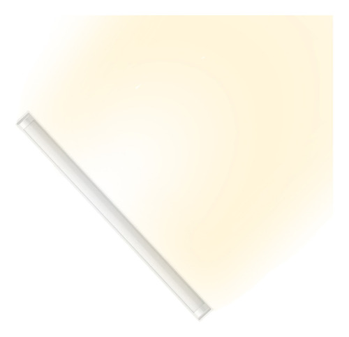 Lámpara Led Sobreponer Luminario Lineal Estevez 18w Aluminio