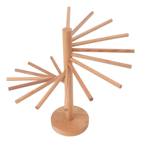 Soporte Plegable De Madera Para Secar Pasta Y Espaguetis