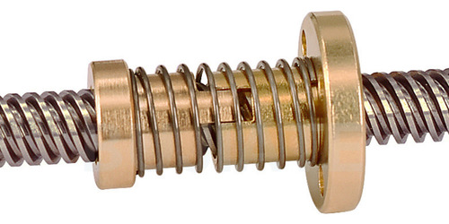 Tornillo T8 Con Holgura, Tuerca, 2 Mm, Paso De 2 Mm, Impreso