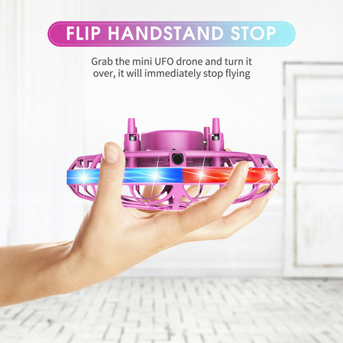 Mini Ovni Com Luzes Led Presente De Brinquedo Voador Abert