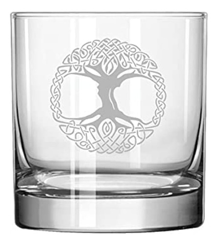 Marca Mip Rocks Whisky Vidrio Antiguo Celta Árbol De La Vida
