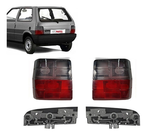 Faros Traseros Y Circuitos Fiat Uno Fume 1988 A 2003