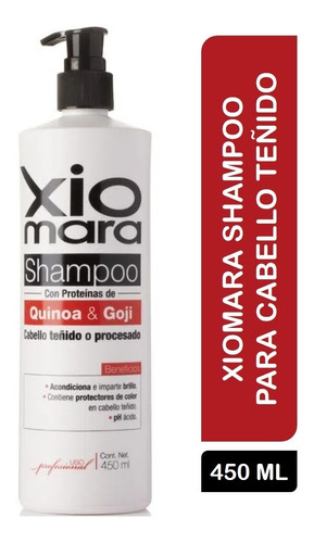 Shampoo Xiomara Para Cabello Teñido O Prcesado 450ml