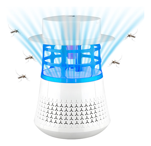 Exterminador De Insectos Lamp Zapper Para Interiores Y Exter