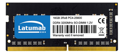 Memoria Ram Latumab 16gb Ddr4-25600s 3200mhz 1.2v Laptop