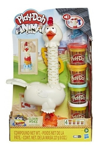 Masa Play Doh Cluck A Dee Feather Fun Chicken