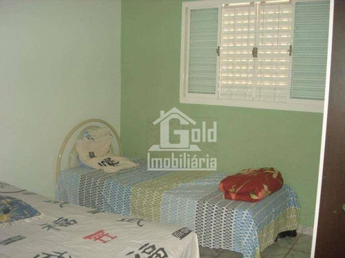 Casa Com 4 Dormitórios À Venda, 149 M² Por R$ 546.000,00 - Residencial E Comercial Palmares - Ribeirão Preto/sp - Ca1253