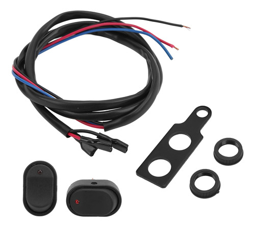 12v 30a Alterna 3p Spst Para Ativar O Indicador Vermelho Led