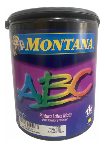 Pintura Abc Montana Azul Ventura Galon 