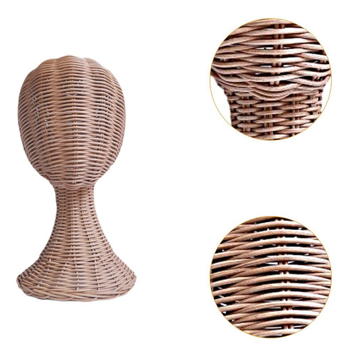 Soporte Para Sombreros Con Cabeza De Maniquí, Base Estable