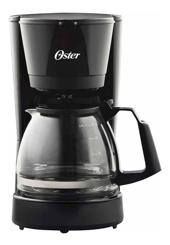 Cafetera Oster 5 Tazas Color Negro
