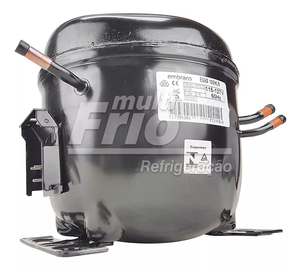 Segunda imagem para pesquisa de compressor embraco nek2168gk r410a