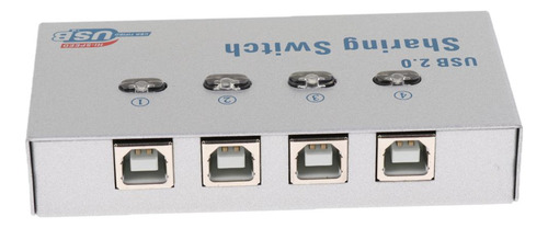 Adaptador Do Cubo Dos Portos Do Interruptor Kvm 4 Do