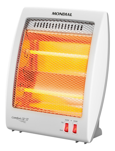 Aquecedor Quartzo Comfort Air III Mondial Branco 900W A-16