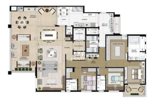Imagem 24 de 28 de Apartamento À Venda, 244 M² Por R$ 3.740.000,00 - Água Branca - São Paulo/sp - Ap3109