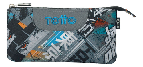 Totto Lapicera Para Niño | Con Triple Bolsillo Tablero Grafiti Lisa