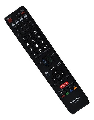 Control Sharp Smart Tv Boton Netflix