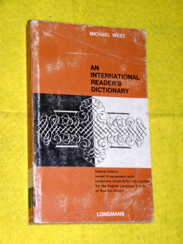 An International Readers Dictionary - Michael West - Longman