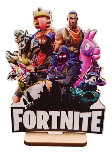 Souvenir Fortnite Fibrofácil X25u + 1 Central De Regalo