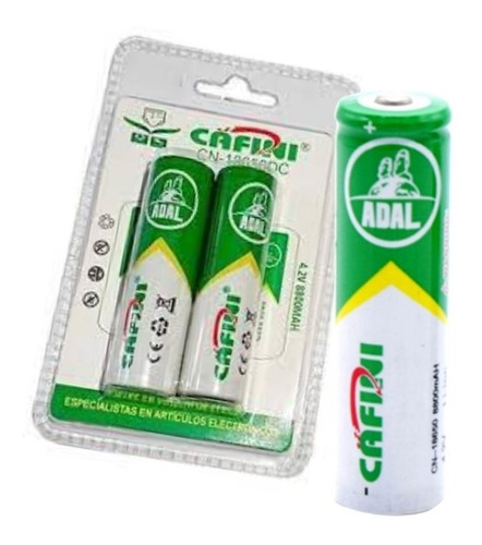 Batería Cafini 18650 Pila Cree Led  Li-ion 8800mah, 4.2v Ev