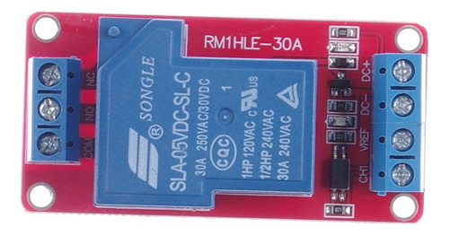 Módulo De Relé Knacro Dc 5v 1 Canal 30a Para Equipos Plc