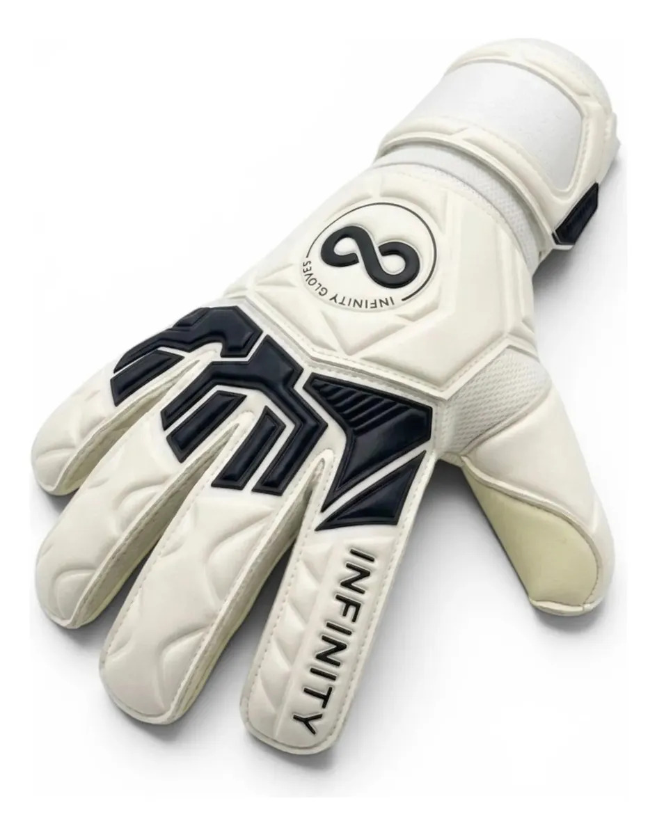 Luva De Goleiro Infinity Max Ssg White - Profissional Cor Branco Tamanho 11