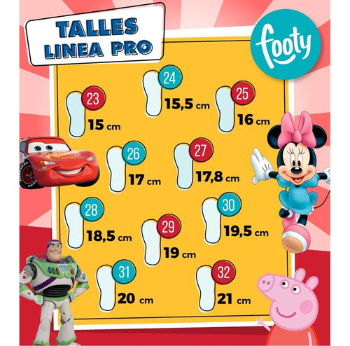 Zapatilla Con Luces Peppa Pig Frozen Paw O Cars Disney Footy