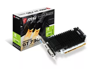 Placa De Video Nvidia Gt 730 2gb Ddr3 Msi