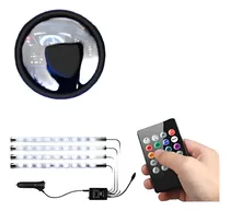 Comprar Tiras Led Rgb Para Interior De Auto 12v Control Remoto