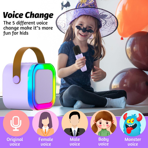 Karaoke Microphone Machine Toy Outuvas Kids 4-12 Years Old