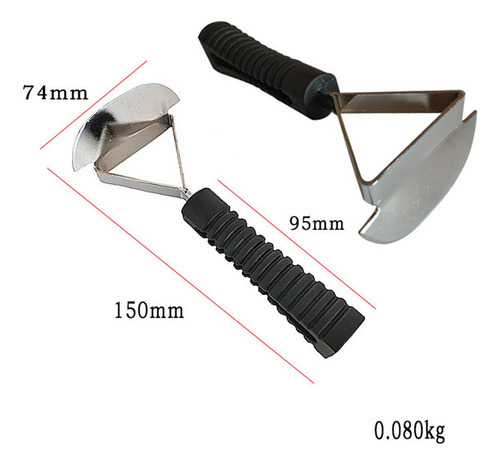 Accesorio De Herramientas De Parche De Mango De Madera Y