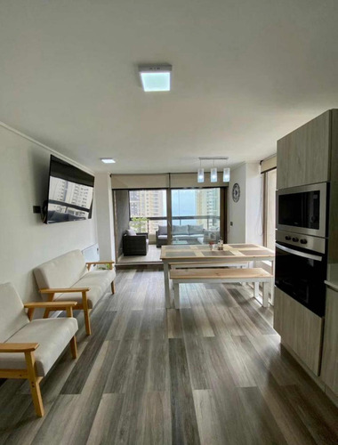 Departamento Amoblado. Costa De Montemar, Concon. Vgd
