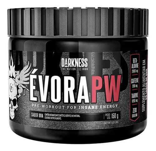 Évora Pré Treino Uva 150g Darkness Uva