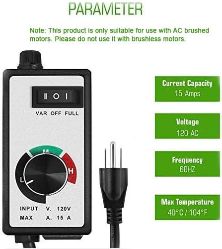 Controlador De Velocidad Del Motor Ac, Controlador De V...