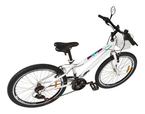 Imagem 3 de 5 de Bicicleta Caloi Ceci Com Cesta Aro 24 2021