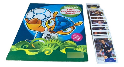 Album World Cup Road To Brazil 2014 Panini + Lote Laminas