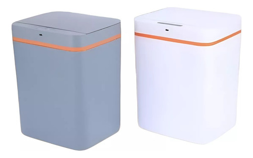 Lixeira Automática Inteligente Com Sensor Recarregável 12 L Cores Sortidas