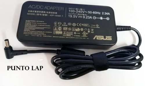 Cargador Asus 19.5v 9.23a (6.0*3.7) 180w Series Gaming