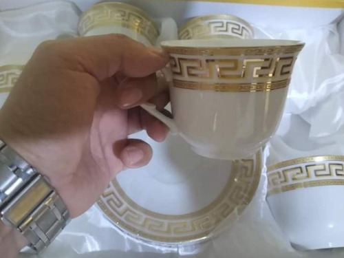 Vajilla De Te O Café Greca Versace (12 Piezas) 