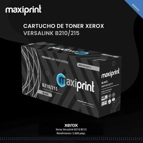 comprar Toner Compatible Xerox Varsalink B210\u002Fb215 Marca Maxiprint
