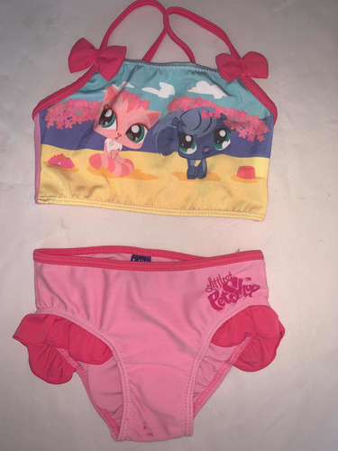 Pets Shop Bikini Malla De Nena Talle 2/3 Años