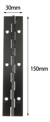 Bisagra De Piano De Metal Con Agujeros Bisagra 150x30x1mm
