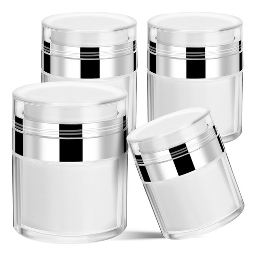 Envase Humectante For Crema Al Vacío, Bote De Crema, 4 Unid